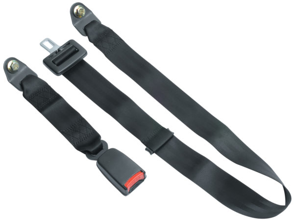 BLACK ADJUSTABLE UNIVERSAL CAR SEAT BELT