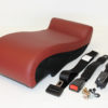 VERMILLION RED NEVADA - BMW X6 REAR SEAT KIT