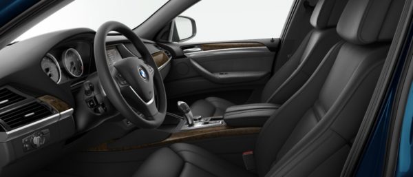 BLACK NAPPA - BMW X6 REAR SEAT KIT