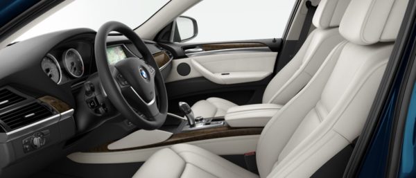 IVORY WHITE NAPPA - BMW X6 REAR SEAT KIT